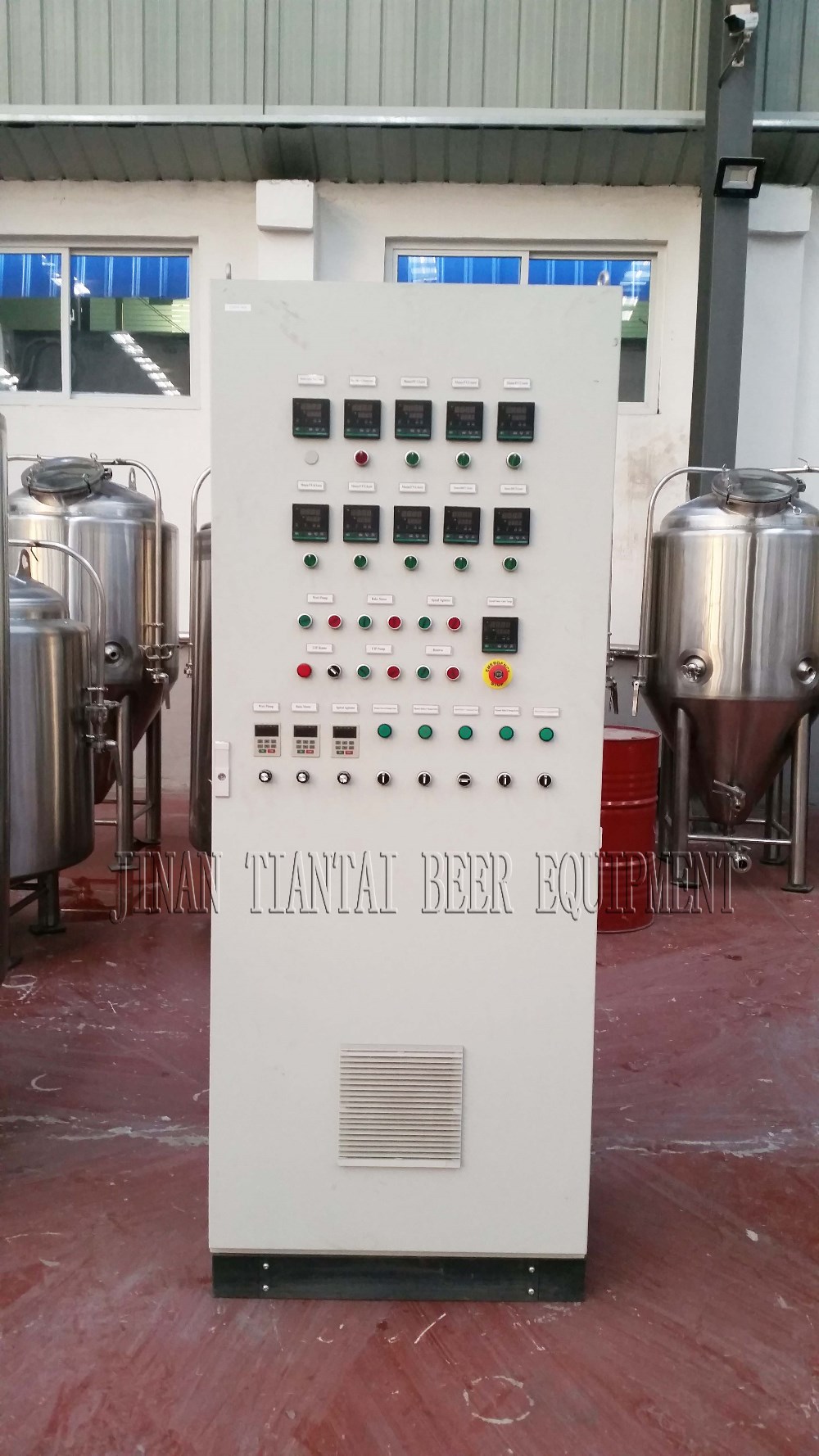 <b>Brewhouse and fermentation combined con</b>